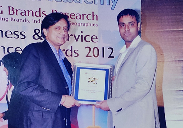 Web design company award in Punjab 2012